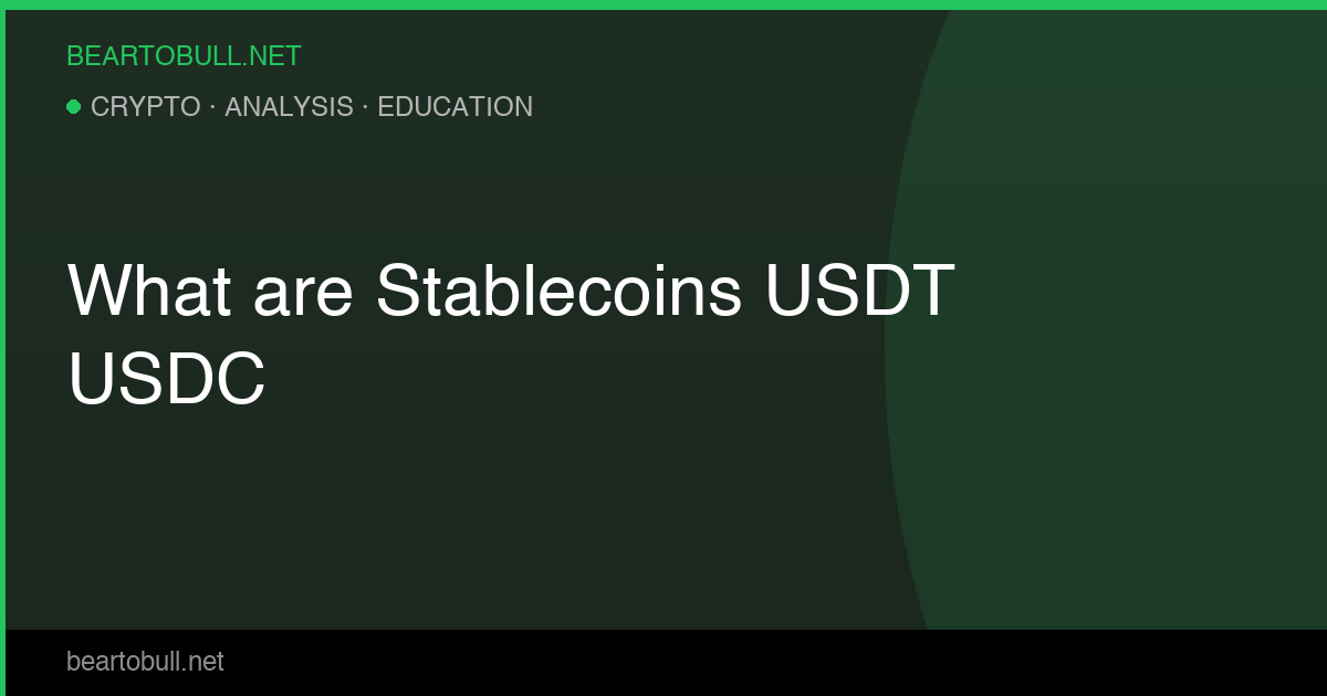 What Are Stablecoins? USDT, USDC and DAI Explained for Beginners