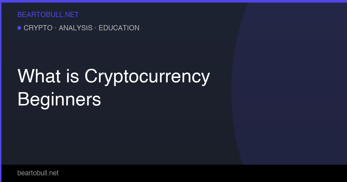 What Is Cryptocurrency? A Complete Beginner's Guide (2026)